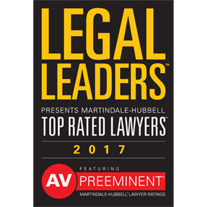 Legal Leaders Top Rated Lawyers 2017